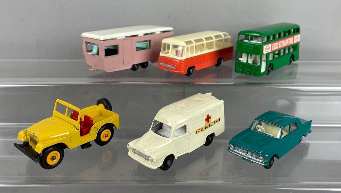Group of Lesney Matchbox Die-Cast Vehicles (1 of 3)