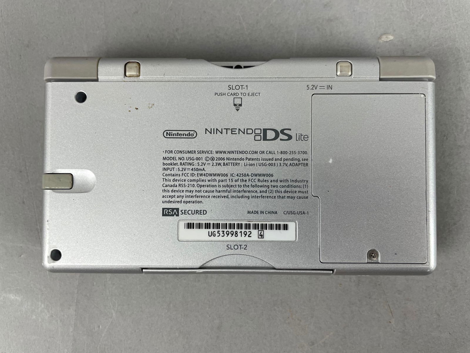Nintendo DS Lite Handheld Game Console - 3