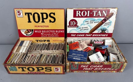 Group of Advertising Matchbooks