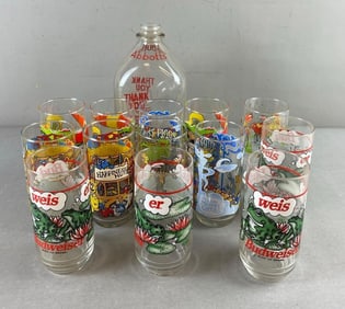 Group of 14 McDonald’s The Great Muppet Caper Drinking Glasses and More