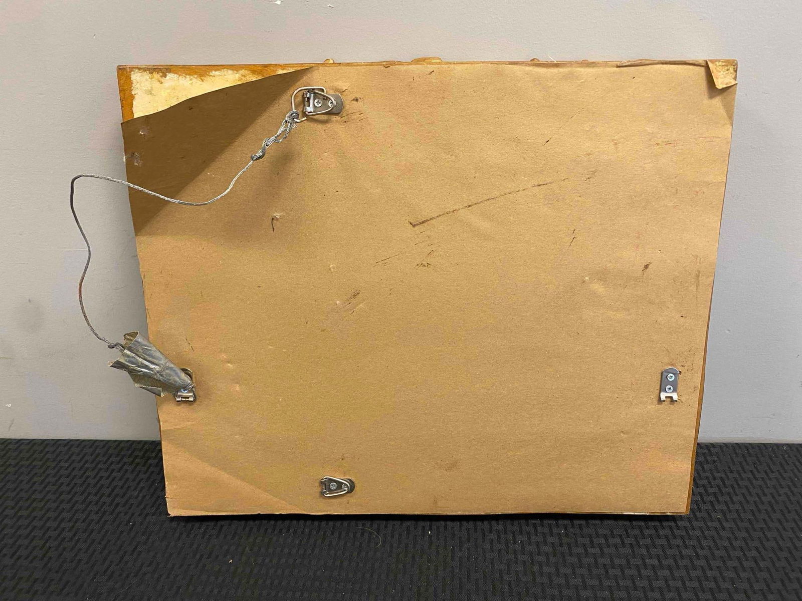 Gold Rimed Framed Mirror - 2