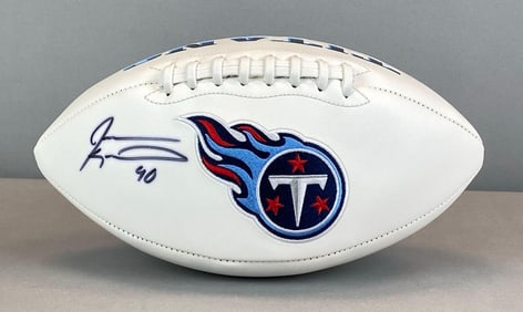 Jevon Kearse Signed Tennessee Titans Football