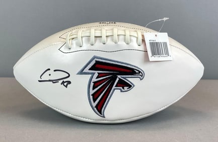Calvin Ridley Signed Atlanta Falcons Football