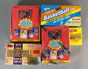 Group of Assorted 1990s Basketball Trading Cards
