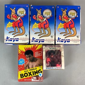 Group of 1990s Boxing Trading Cards