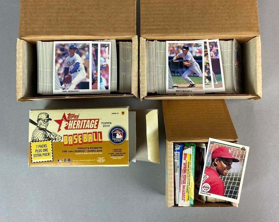 Group of Assorted 1990s-2010s MLB Trading Cards (1 of 2)