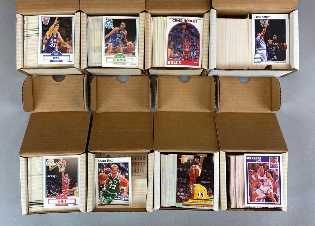 Group of Assorted 1980s-1990s NBA Trading Cards (1 of 3)
