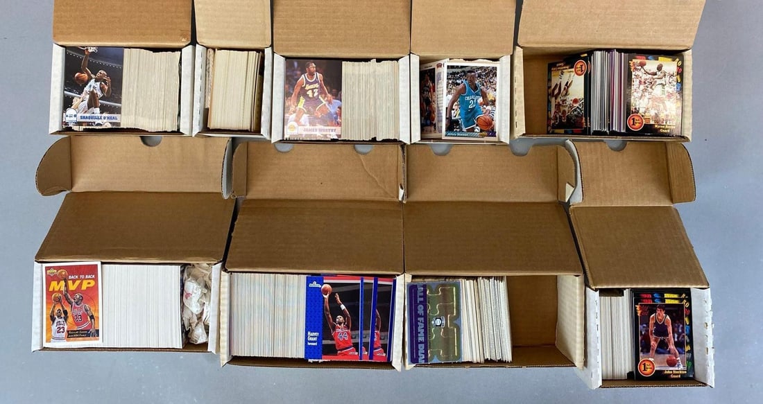 Group of Assorted 1990s NBA Trading Cards (1 of 3)