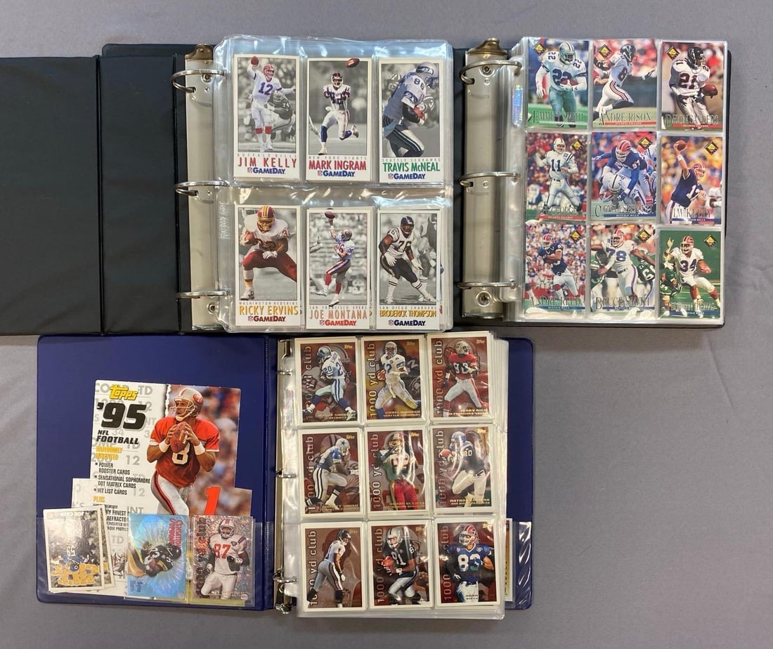 Group of Assorted NFL 1990s Trading Cards (1 of 3)