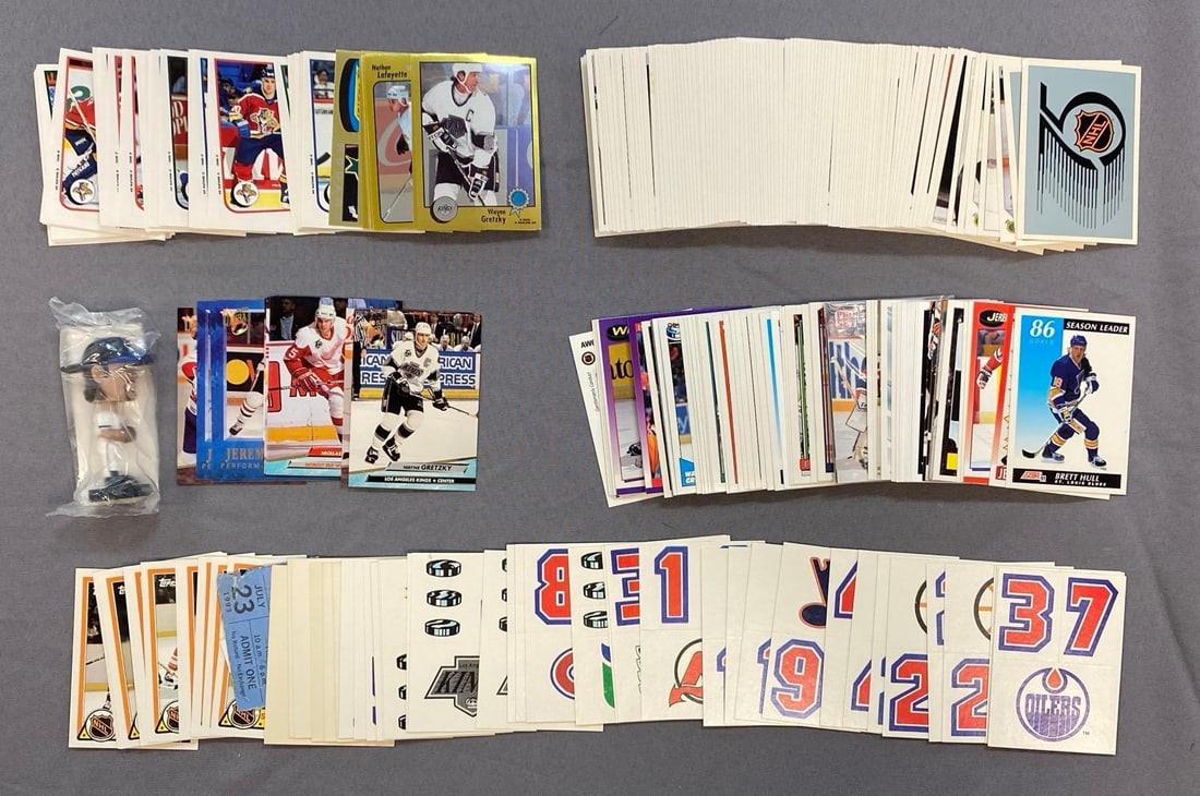 Group of Assorted 1990s NHL Trading Cards and More (1 of 3)