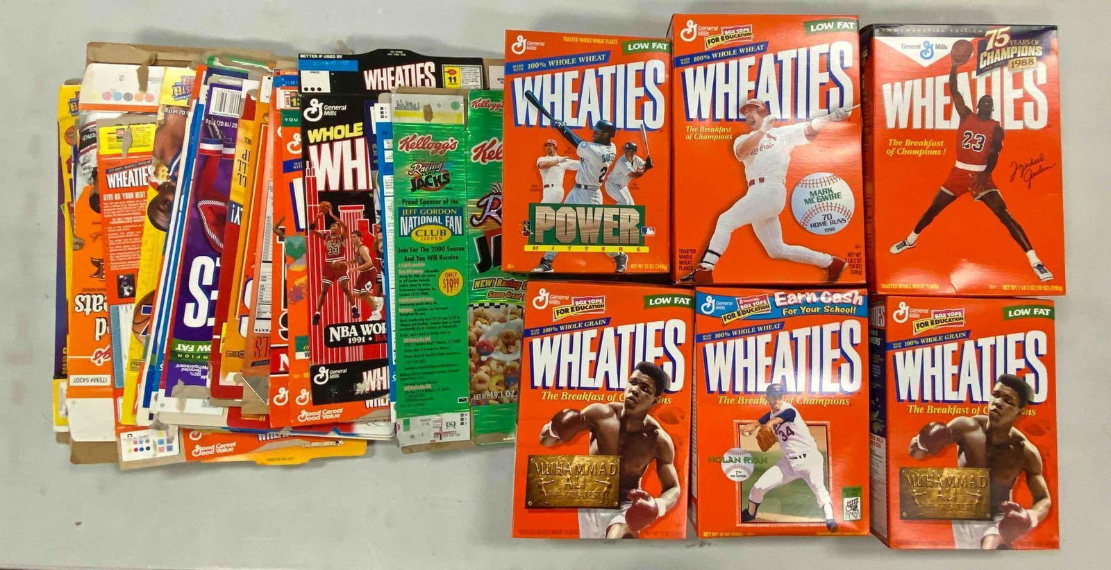Group of Assorted 1990s Wheaties Boxes (1 of 3)