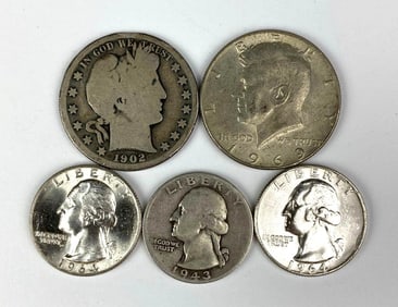 Group of 5 US Mint Coins