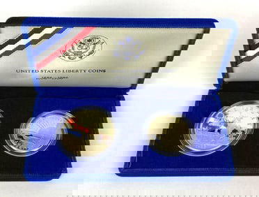1986 US Mint Liberty Coin Proof Set