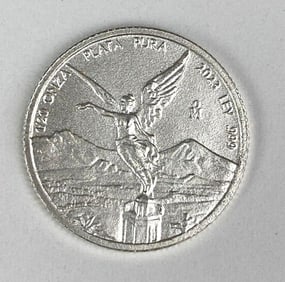 2023 Mexico Libertad 1/20 Onza 1/20 oz .999 Fine silver Round