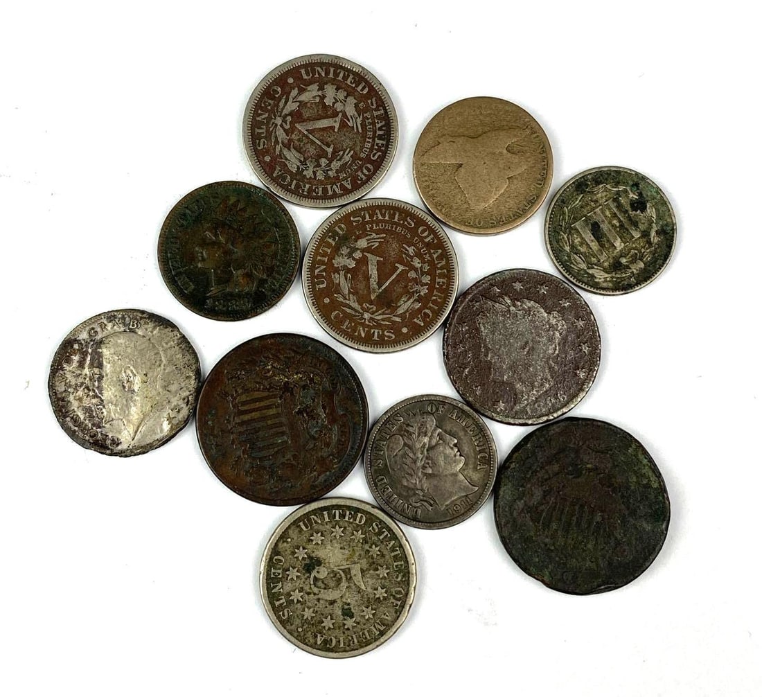 Group of 11 Assorted Coins (1 of 1)