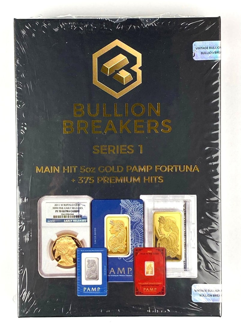 Sealed Bullion Breakers Series 1 Mystery Hit (1 of 2)