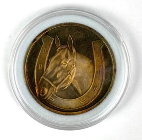 Good Luck Horse 1 oz .999 Fine Silver Round