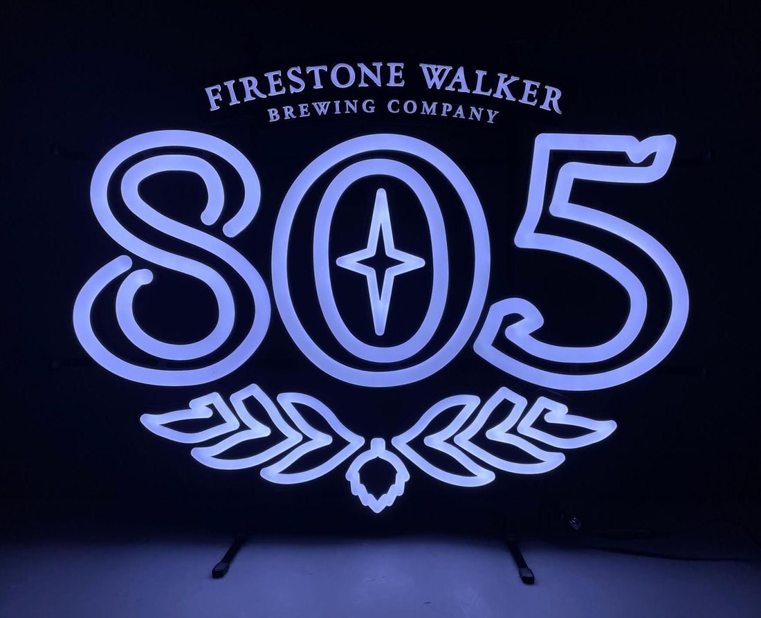 Firestone Walker 805 LED Light-Up Beer Advertising Sign (1 of 2)