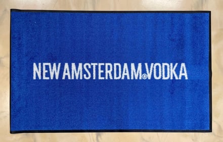 New Amsterdam Vodka Non-Slip Advertising Rug