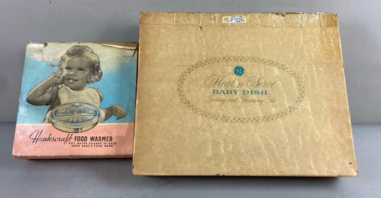 Group of 2 1950’s Baby child Dishes