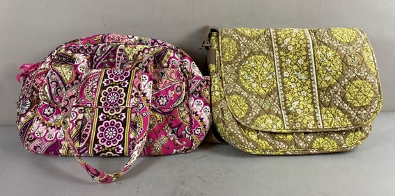Group of 2 Vera Bradley Messenger Bags