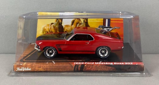 Knockout 1969 Ford Mustang Boss 302 Die-Cast Vehicle