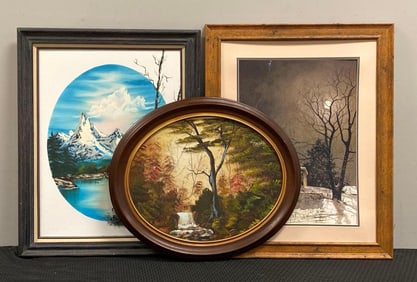 Group of Paintings and Prints