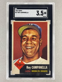 1953 Topps Roy Campanella #27 SGC 3.5