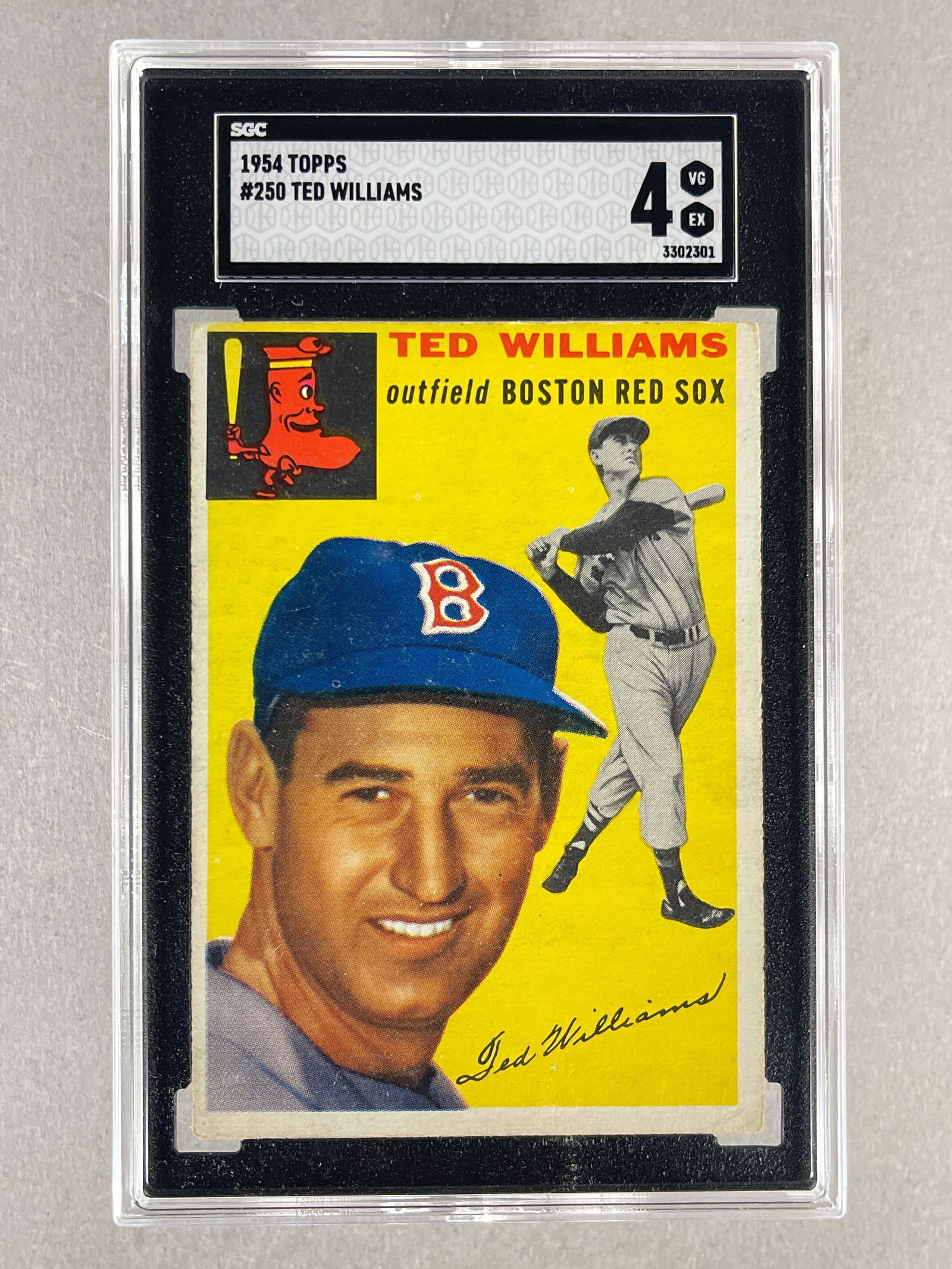 1954 Topps Ted Williams #250 SGC 4 (1 of 2)