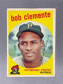 1959 Topps Bob Clemente #478