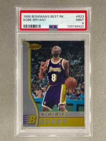 1996 Bowmans Best Rookie, Kobe Bryant # R23 PSA 9