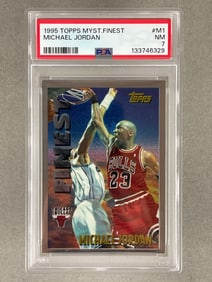 1995 Topps Mystery Finest Michael Jordan #M1 PSA 7
