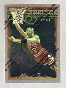 1996 Topps Finest Maestros Michael Jordan #127 Uncommon