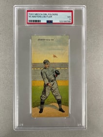 T201 Mecca Double Folders W. Abstein/ J. Butler PSA 3