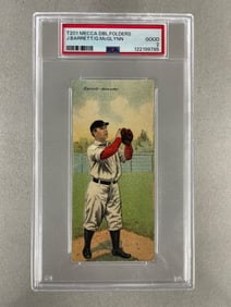 T201 Mecca Double Folders J. Barrett/ G. McGlynn PSA 2