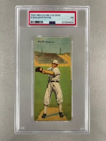 T201 Mecca Double E. Walsh/ F. Payne PSA 1