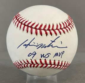 Hideki Matsui Signed Official MLB Rawlings Manfred Jr Baseball with Inscription