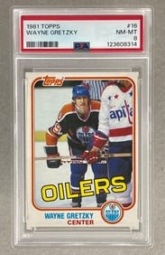 1981 Topps Wayne Gretzky #16 PSA 8
