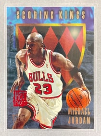 1995 Fleer Ultra Scoring King Hot Packs Michael Jordan #4