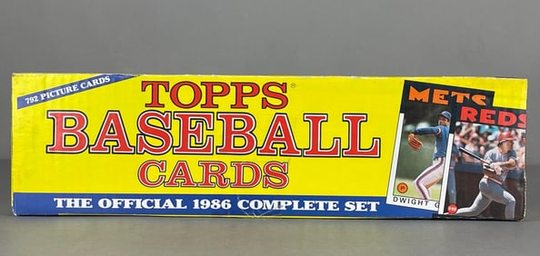 Rare 1986 Topps Baseball Christmas Factory Set