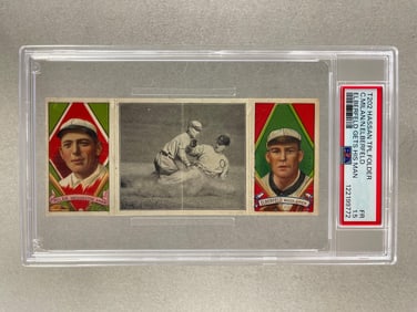 T202 Hassan Triple Folder Milan/ Elberfeld, Elberfeld Gets His Man PSA 1.5