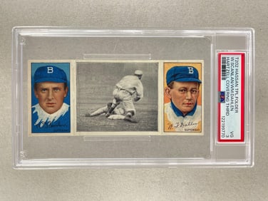 T202 Hassan Triple Folder Scanlan/ Dahlen, Hartzell Covering Third, PSA 3