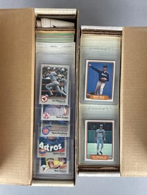 1982 and 83 Fleer Baseball Complete Sets