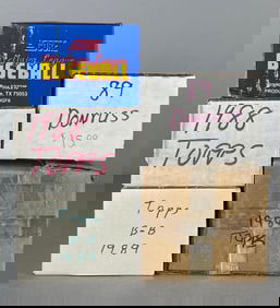 5 - 1986 - 89 Topps, Score, and Donruss Baseball Sets