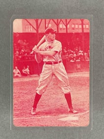 1913 Parker Bros Card Game Nap Lajoie - Red