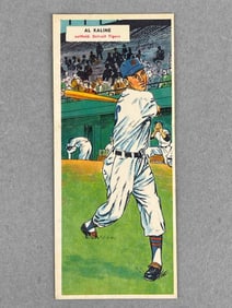 1955 Topps Double Header Al Kaline #45/ Corky Valentine #55