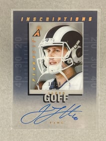 2019 Panini Pinnacle Inscriptions Auto Jared Goff 18/50