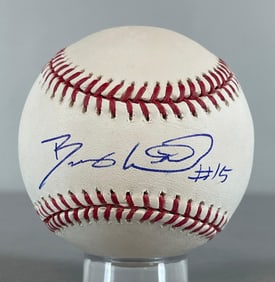 Rare Bobby Witt Jr. Signed Official MLB Rawlings Baseball with JSA COA