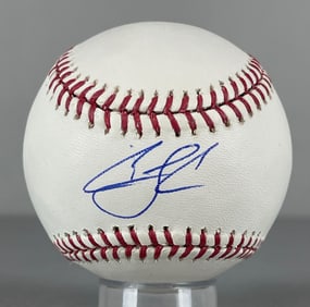 Carlos Correa Signed Official MLB Rawlings Baseball with JSA COA
