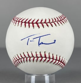 Trea Turner Signed Official MLB Rawlings Baseball with JSA COA